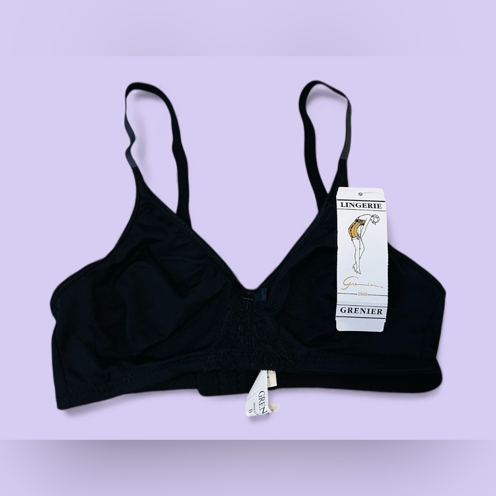 Grenier Lingerie Black Bra size 34B